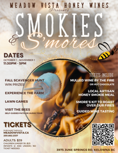 Load image into Gallery viewer, Smokies and S'mores! Fall experience on the Farm