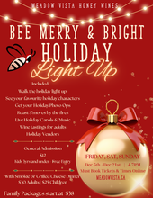Load image into Gallery viewer, Bee Merry &amp; Bright Holiday Light Up
