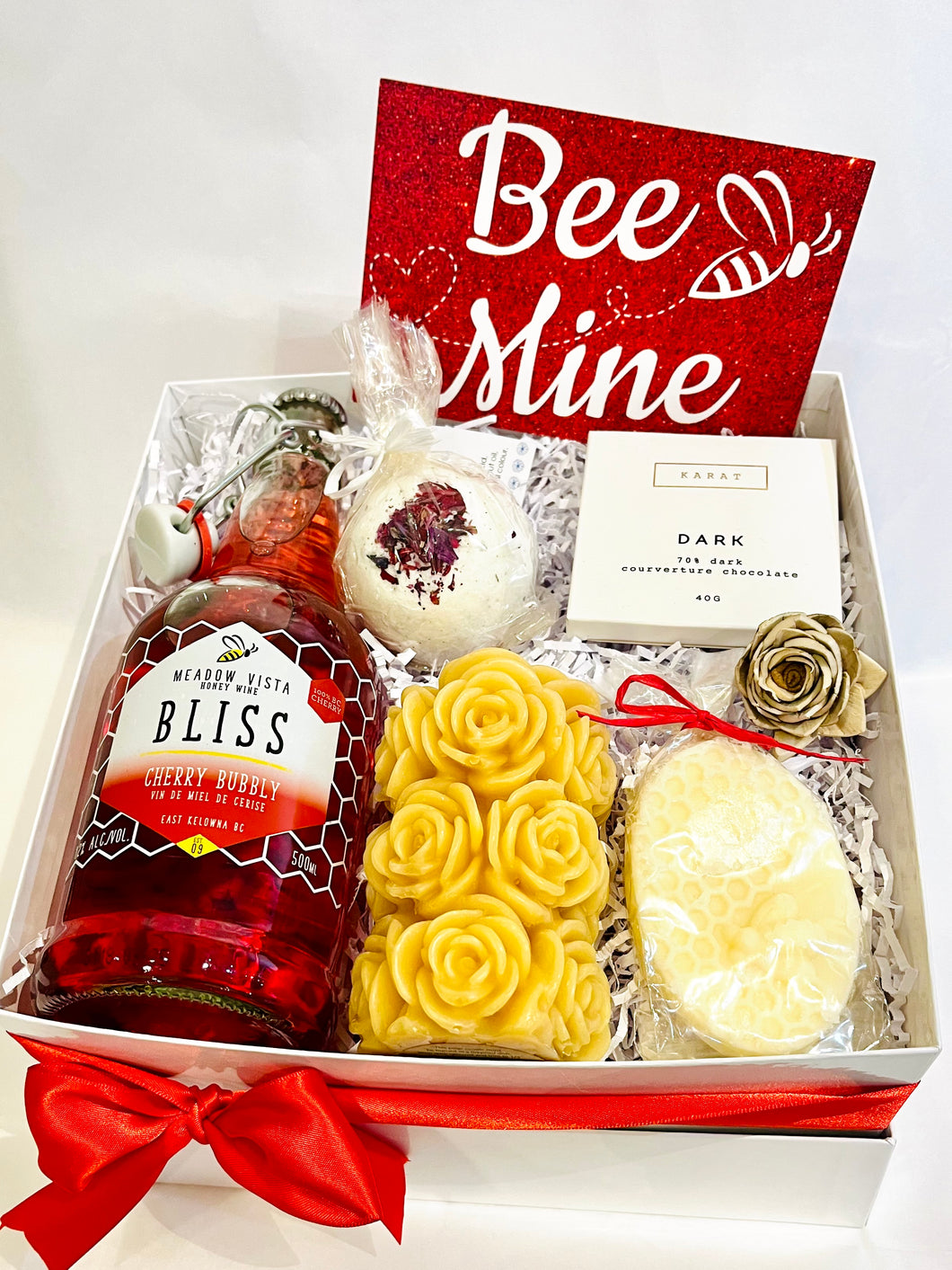 Valentine's Wine & Roses Gift Box