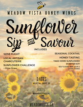 Load image into Gallery viewer, SUNFLOWER, SIP &amp; SAVOUR!

