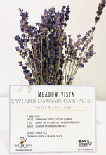 Load image into Gallery viewer, Lavender Lemonade Cocktail Kit
